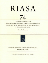 RIASA. Rivista dell'Istituto nazionale d'archeologia e storia dell'arte - Librerie.coop
