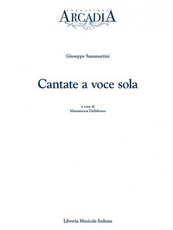 Cantate a voce sola - Librerie.coop Cantate a voce sola - Librerie.coop