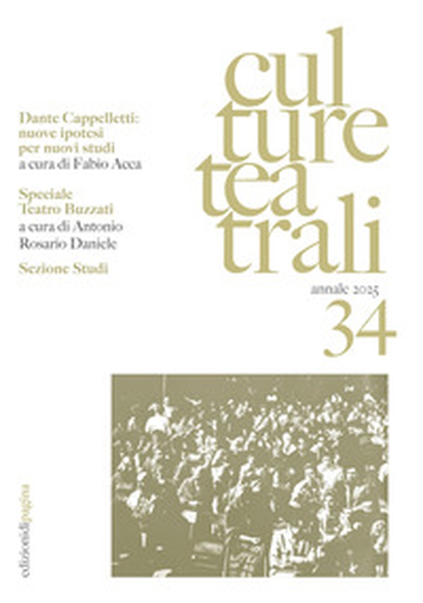 Culture teatrali - Vol. 34 - Librerie.coop