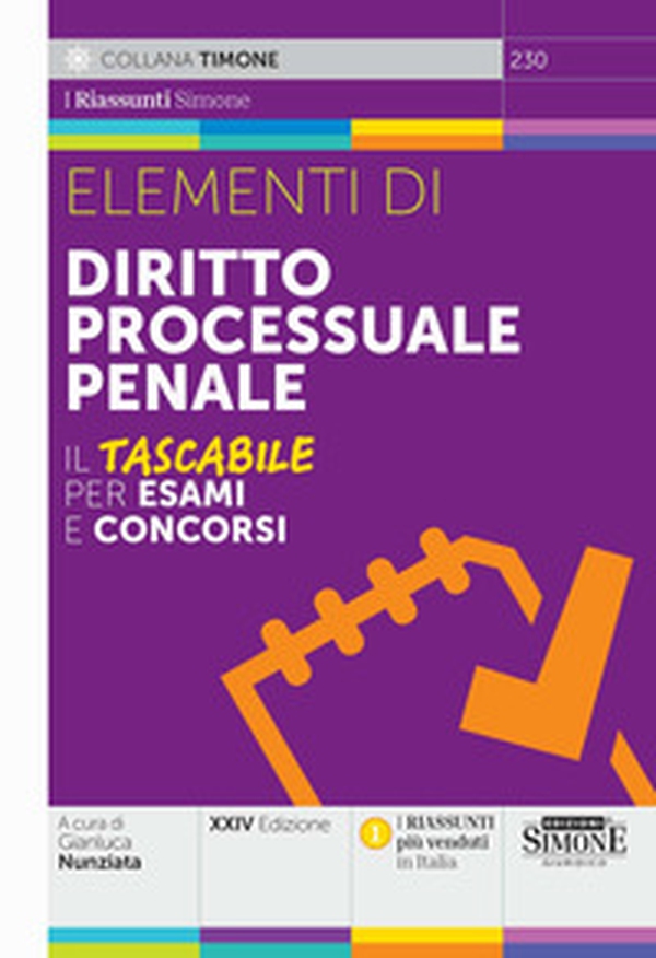 Elementi di diritto processuale penale - Librerie.coop