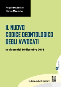 Il Nuovo Codice Deontologico degli avvocati - Librerie.coop