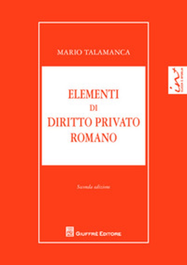 Elementi di diritto privato romano - Librerie.coop
