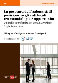 La pesatura dell’indennità di posizione negli enti locali, tra metodologia e opportunità - Librerie.coop