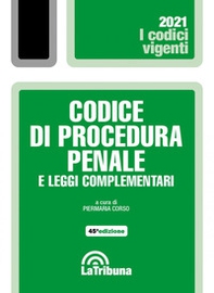Codice di procedura penale e leggi complementari - Librerie.coop