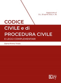 Codice civile e di procedura civile e leggi complementari - Librerie.coop