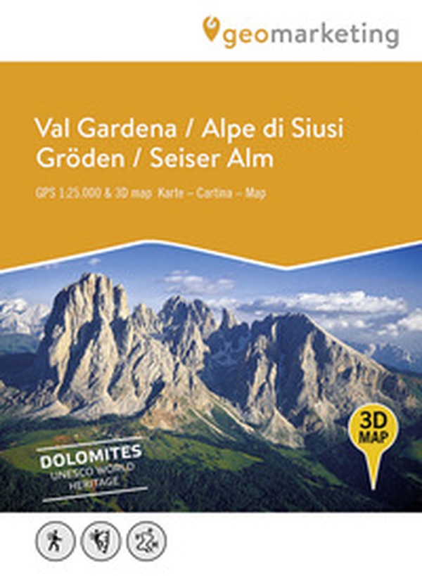 3D Wanderkarte Gröden / Seiser Alm-Carta escursionistica 3D Val Gardena / Alpe di Siusi - Librerie.coop 3D Wanderkarte Gröden / Seiser Alm-Carta escursionistica 3D Val Gardena / Alpe di Siusi - Librerie.coop