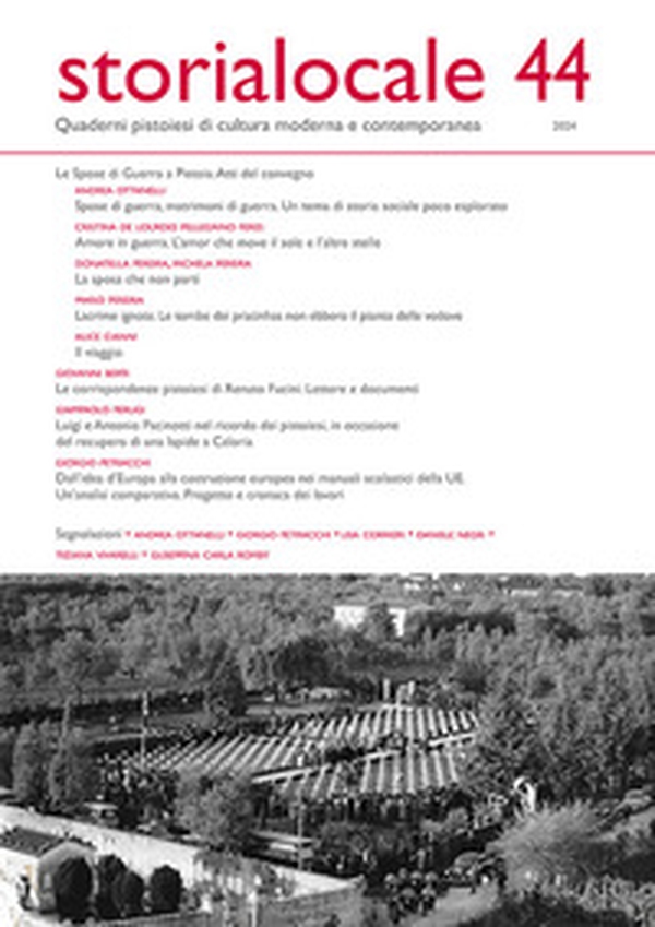 Storia locale. Quaderni pistoiesi di cultura moderna e contemporanea - Vol. 44 - Librerie.coop
