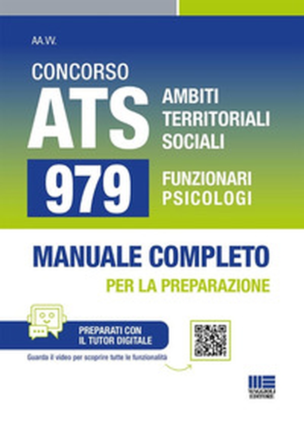 Concorso ATS Ambiti Territoriali Sociali. 979 funzionari psicologi conforme al bando. Manuale completo per la preparazione - Librerie.coop Concorso ATS Ambiti Territoriali Sociali. 979 funzionari psicologi conforme al bando. Manuale completo per la preparazione - Librerie.coop