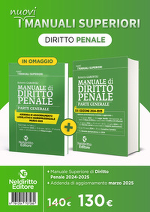 Manuale superiore di diritto penale 2024-2025 - Librerie.coop Manuale superiore di diritto penale 2024-2025 - Librerie.coop