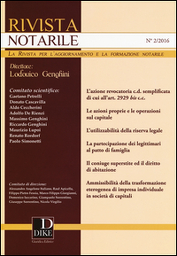 Rivista notarile - Vol. 2 - Librerie.coop Rivista notarile - Vol. 2 - Librerie.coop
