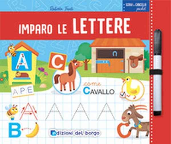 Imparo le lettere. Scrivi e cancella pocket - Librerie.coop Imparo le lettere. Scrivi e cancella pocket - Librerie.coop