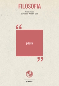 Filosofia. Paura - Librerie.coop Filosofia. Paura - Librerie.coop