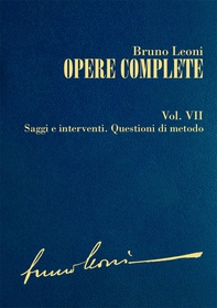 Opere complete. VII: Saggi e interventi. Questioni di metodo - Librerie.coop