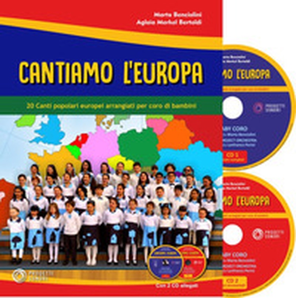Cantiamo l'Europa. 20 canti popolari europei arrangiati per coro di bambini - Librerie.coop Cantiamo l'Europa. 20 canti popolari europei arrangiati per coro di bambini - Librerie.coop