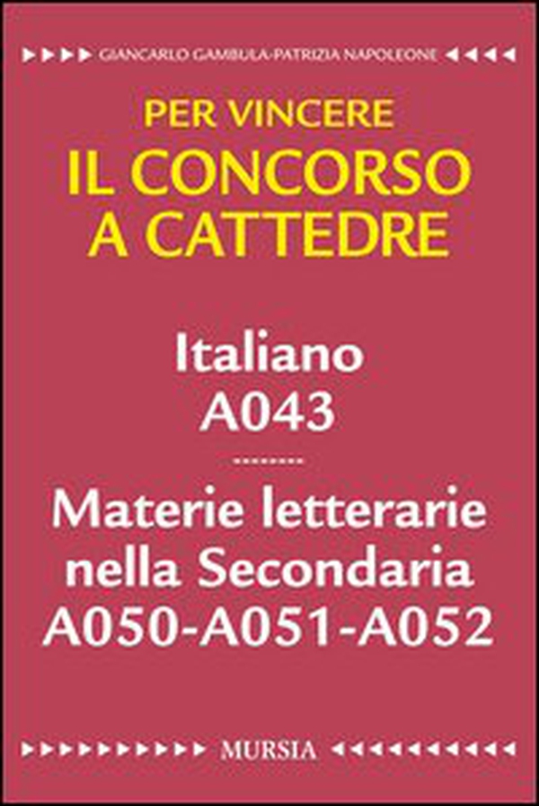 Italiano A043. Materie letterarie nella secondaria A050, A051, A052. Per vincere il concorso a cattedre - Librerie.coop Italiano A043. Materie letterarie nella secondaria A050, A051, A052. Per vincere il concorso a cattedre - Librerie.coop