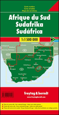 Südafrika. Autokarte 1:1.500.000 - Librerie.coop