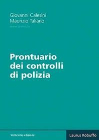 Prontuario dei controlli di polizia - Librerie.coop