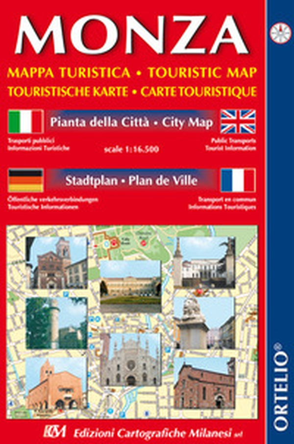 Monza. Mappa turistica. Pianta della città 1:16.500. Ediz. italiana, inglese, tedesca e francese - Librerie.coop Monza. Mappa turistica. Pianta della città 1:16.500. Ediz. italiana, inglese, tedesca e francese - Librerie.coop