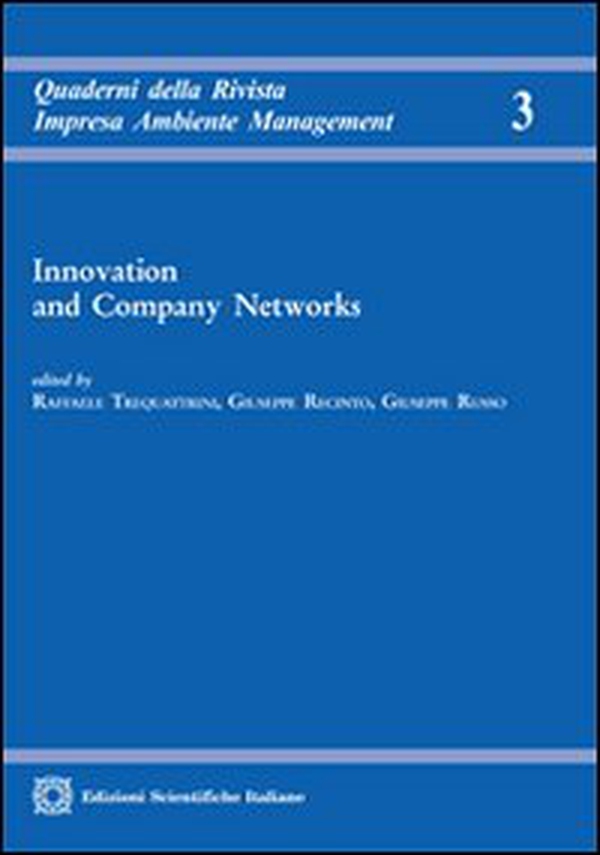 Innovation and company networks - Librerie.coop Innovation and company networks - Librerie.coop
