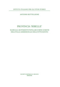 Provincia ribelle. Radicali, movimenti popolari e beni comuni nell'Italia meridionale dell'Ottocento - Librerie.coop