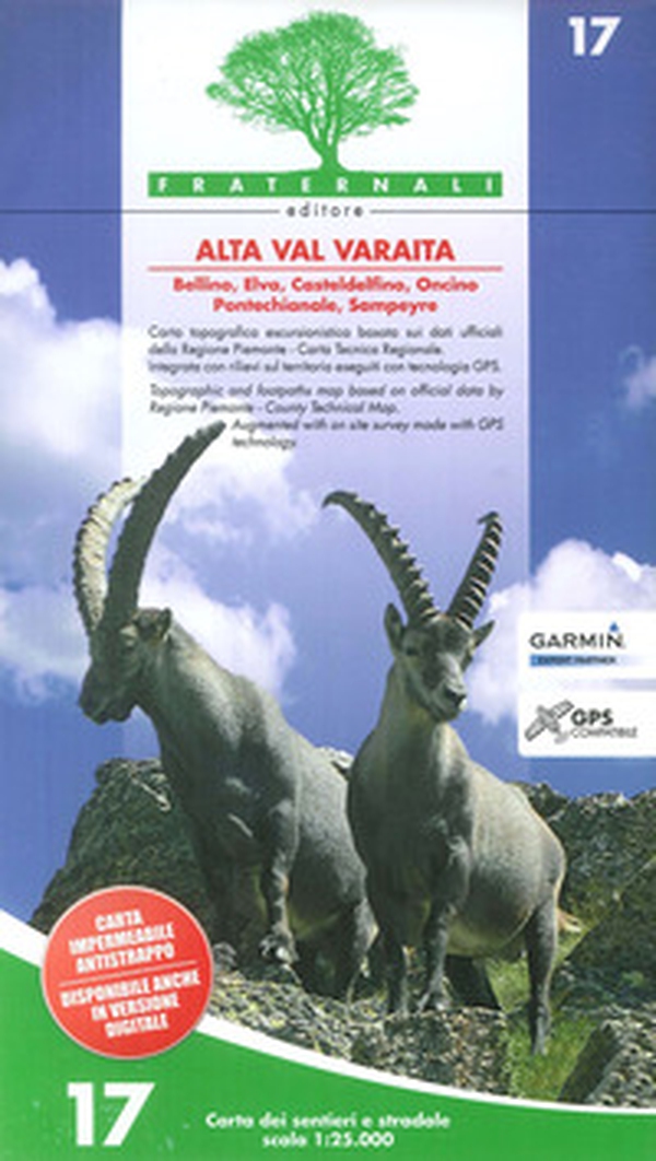 Carta n. 17. Alta val Varaita - Librerie.coop Carta n. 17. Alta val Varaita - Librerie.coop