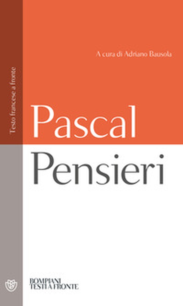 Pensieri. Testo francese a fronte - Librerie.coop