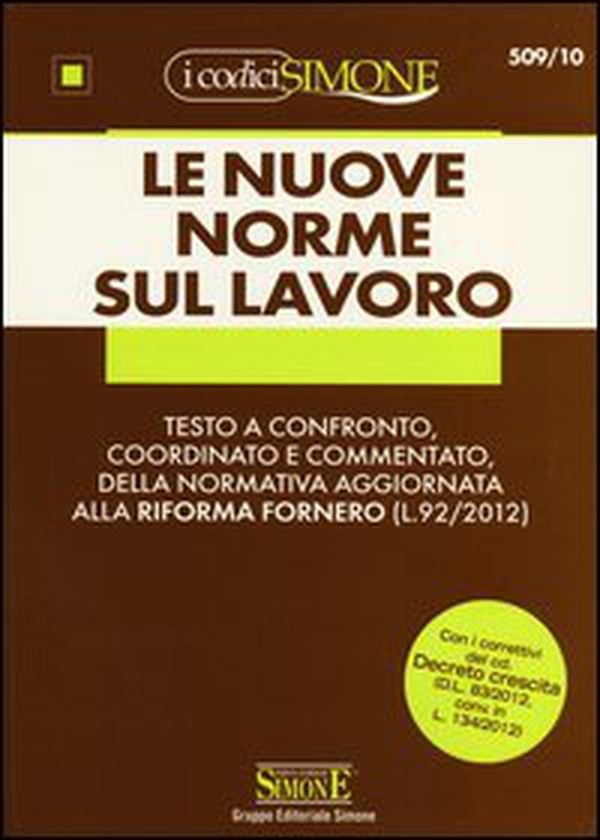 Le nuove norme sul lavoro - Librerie.coop Le nuove norme sul lavoro - Librerie.coop
