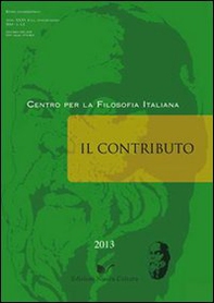 Il contributo (2013) vol. 1-2 - Librerie.coop