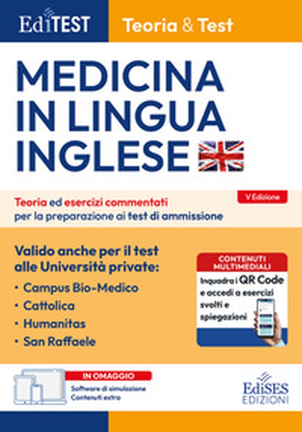 Test Medicina in inglese: manuale di teoria e test - Librerie.coop