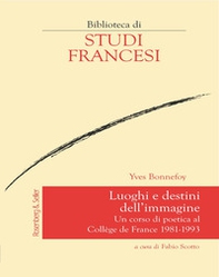 Luoghi e destini dell'immagine. Un corso di poetica al Collège de France 1981-1993 - Librerie.coop