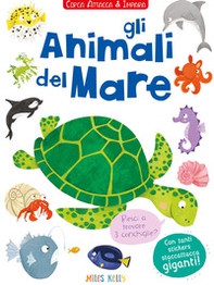 Gli animali del mare. Cerca attacca e impara. Con adesivi - Librerie.coop Gli animali del mare. Cerca attacca e impara. Con adesivi - Librerie.coop