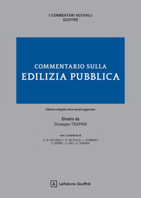Commentario sull'edilizia pubblica - Librerie.coop