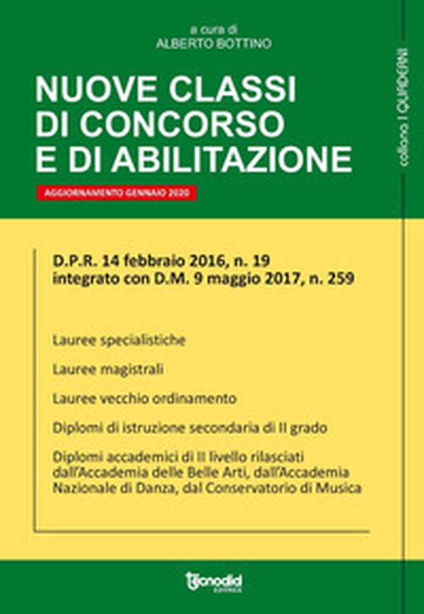 Nuove classi di concorso - Librerie.coop Nuove classi di concorso - Librerie.coop