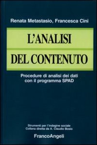 L'analisi del contenuto. Procedure di analisi dei dati con il programma SPAD - Librerie.coop