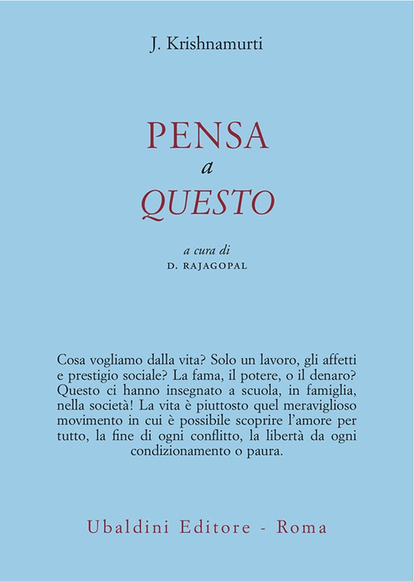 Pensa a questo - Librerie.coop Pensa a questo - Librerie.coop