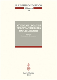 Athenian legacies. European debates on citizenship - Librerie.coop Athenian legacies. European debates on citizenship - Librerie.coop