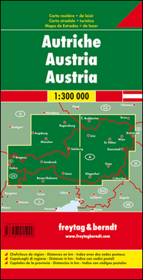 Austria 1:300.000 - Librerie.coop Austria 1:300.000 - Librerie.coop