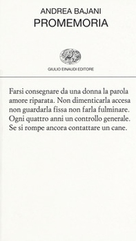 Promemoria - Librerie.coop Promemoria - Librerie.coop
