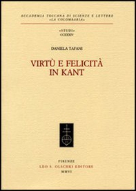 Virtù e felicità in Kant - Librerie.coop Virtù e felicità in Kant - Librerie.coop