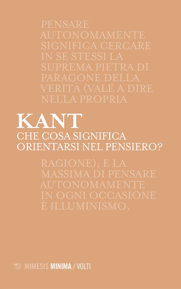 Che cosa significa orientarsi nel pensiero? - Librerie.coop Che cosa significa orientarsi nel pensiero? - Librerie.coop