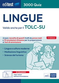 EBOOK- Editest 3000 quiz Lingue - Librerie.coop