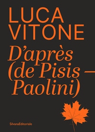 Luca Vitone. D'après (de Pisis-Paolini) - Librerie.coop