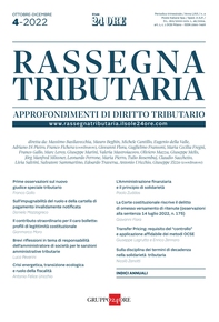 Rassegna Tributaria 4/2022 - Librerie.coop