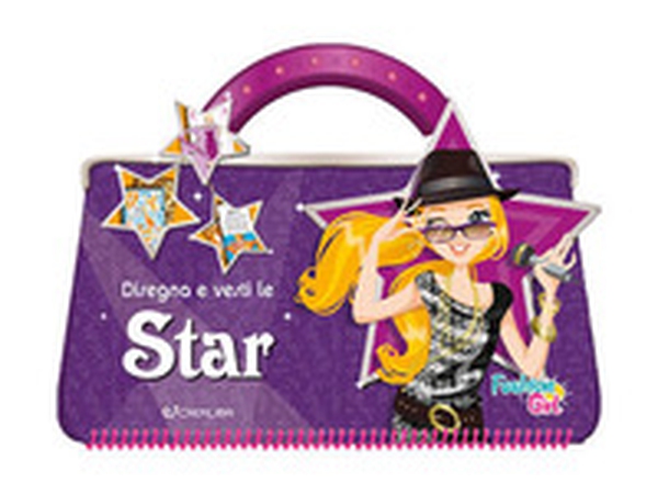 Disegna e vesti le star. Fashion girl. Con adesivi - Librerie.coop Disegna e vesti le star. Fashion girl. Con adesivi - Librerie.coop