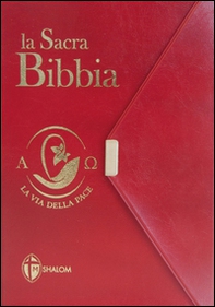 La Sacra Bibbia. La via della pace. Ediz. tascabile con bottoncino rossa - Librerie.coop