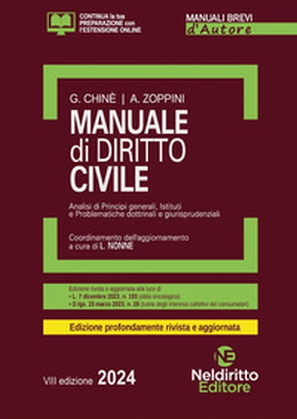 Manuale di diritto civile - Librerie.coop Manuale di diritto civile - Librerie.coop