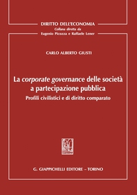 La corporate governance delle società a partecipazione pubblica - Librerie.coop