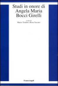 Studi in onore di Angela Maria Bocci Girelli - Librerie.coop