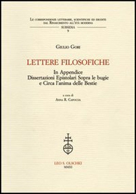 Lettere filosofiche. In Appendice dissertazioni epistolari sopra le bugie e circa l'anima delle bestie - Librerie.coop