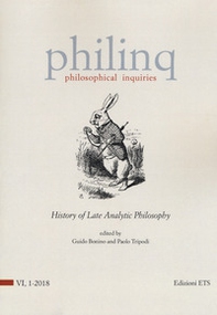 Philinq. Philosophical inquiries - Vol. 1 - Librerie.coop